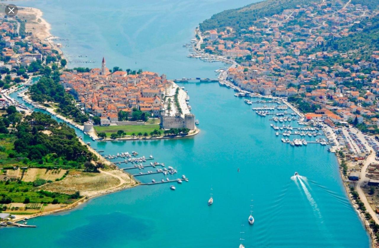 The Best Old Town View Apartment, 5 Min Walk, Parking Trogir Buitenkant foto